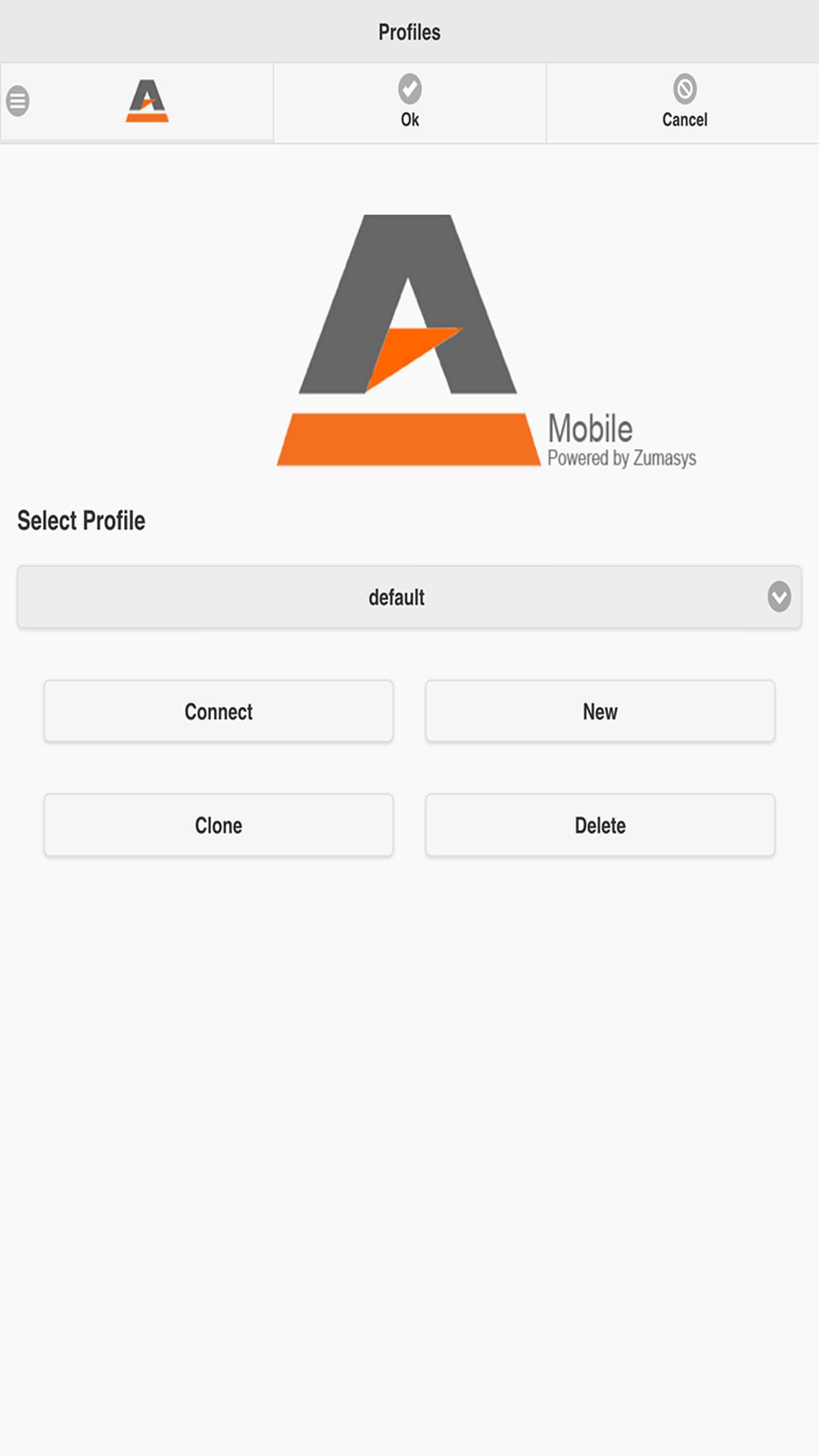 Android application AccuTerm Mobile screenshort