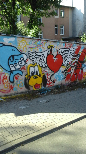 Mural Pluto