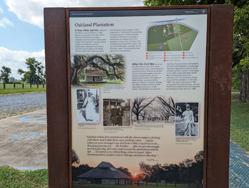  Oakland Plantation was founded on a 1785 Spanish-era land grant by Jean Pierre Emanuel Prud'homme. A small enslaved work force grew tobacco and indigo. From domestic and agricultural workers to...