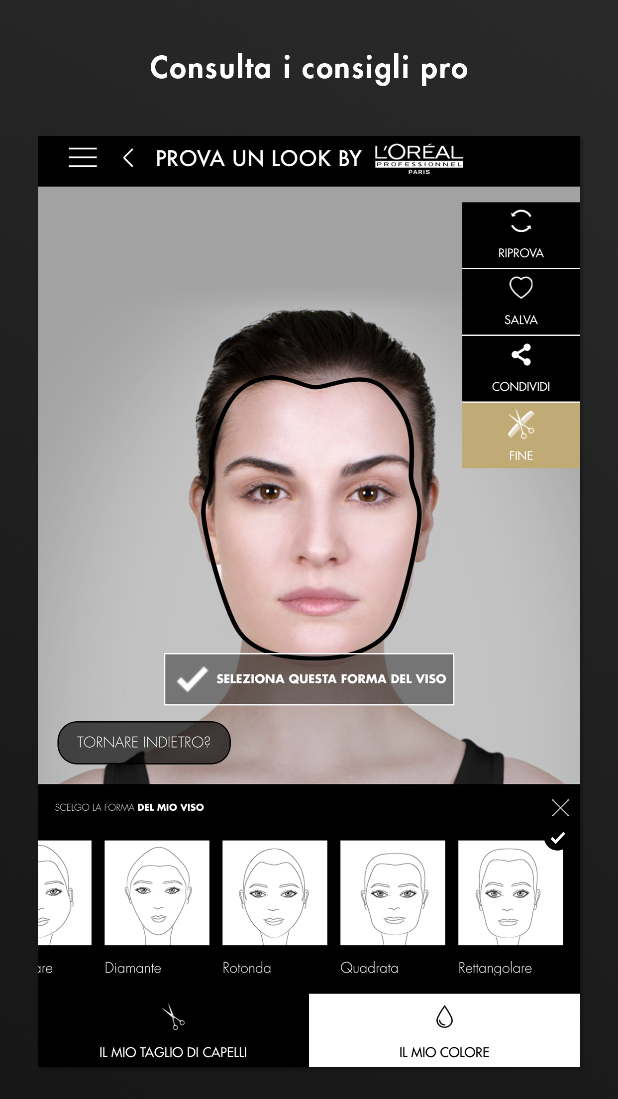 Android application Style My Hair: Discover Your Next Look screenshort