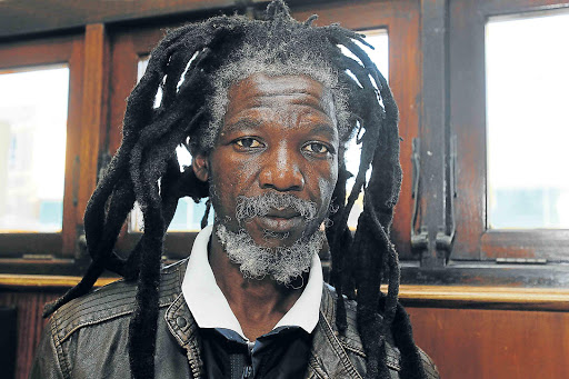 DREADED DISPUTE: Rastafarian Attwell Masupha is taking recruitment agency Workforce Group to the East London Equality Court to settle a dispute about losing his job for refusing to cut off his dreadlocks Picture: SIBONGILE NGALWA