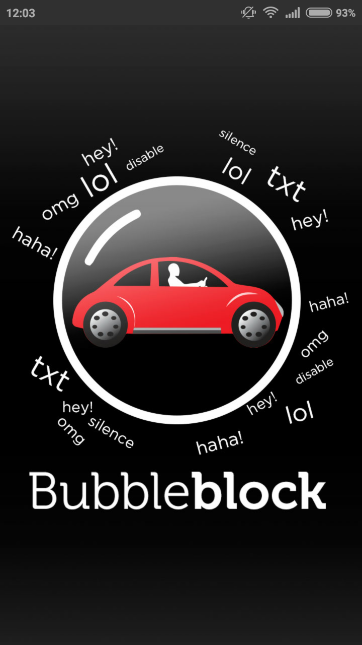 Android application BubbleBlock screenshort