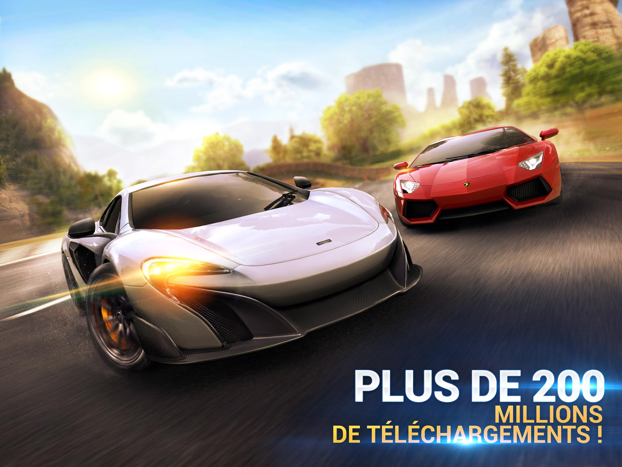 Android application Asphalt 8 - Car Racing Game screenshort