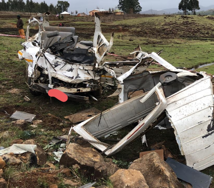 Thirteen members of the Mndali family died in a taxi crash in the KZN midlands on Saturday.
