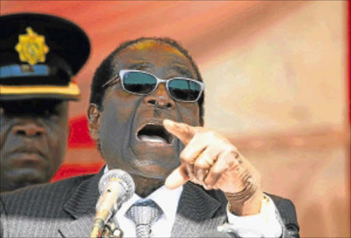 Zimbabwe President Robert Mugabe