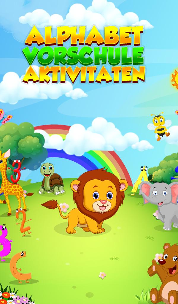 Android application Alphabets Preschool Activities screenshort