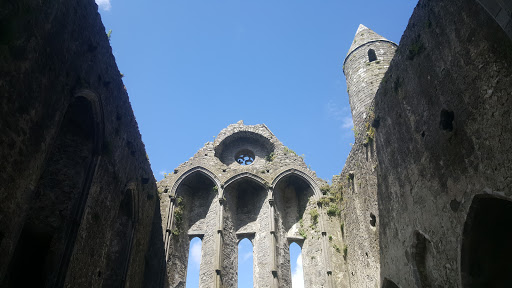 Inside the Rock of Cashel