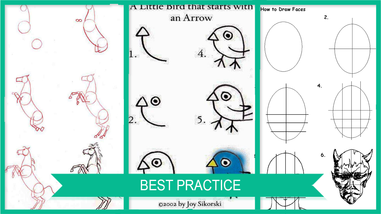 Учитесь рисовать шаг за шагом — приложение на Android