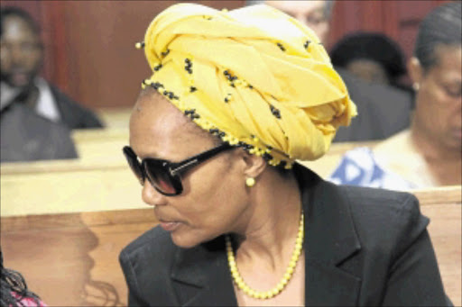 NO MONEY: Thandi Sheryl Maqubela is charged with the murder of her husband.