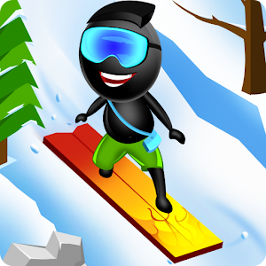 Download Stickman Surf Snowboard For PC Windows and Mac