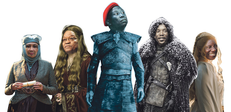 From left: Lindiwe Tyrell, Jacob Lannister, Juju Night King, Mmusi Snow and Cyril Targaryen.