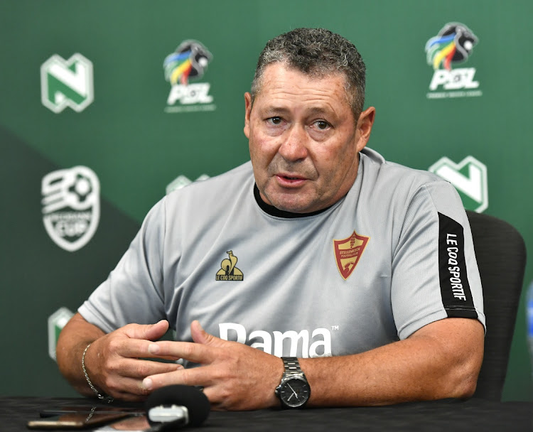 Head Coach, Steve Barker during the Stellenbosch FC media open day at Lentelus Sports Ground on May