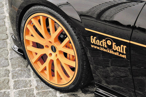 A close-up of the offending wheels