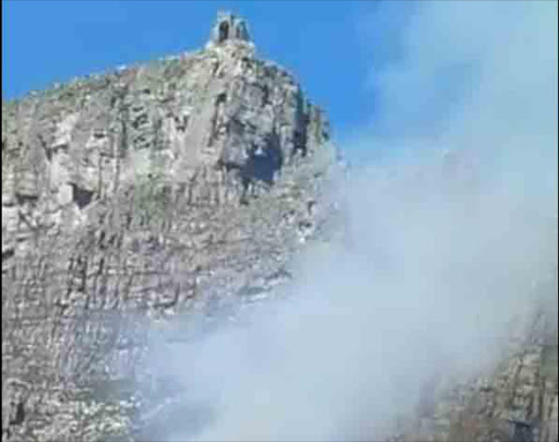 A suspected arsonist was arrested after four vegetation fires were started on the slopes of Table Mountain. Picture: SUPPLIED
