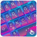 ダウンロード Neon Blue Purple Keyboard Theme をインストールする 最新 APK ダウンローダ