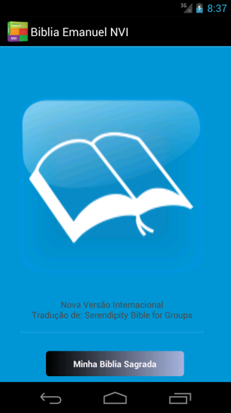 Android application Biblia Sagrada NVI Emanuel screenshort