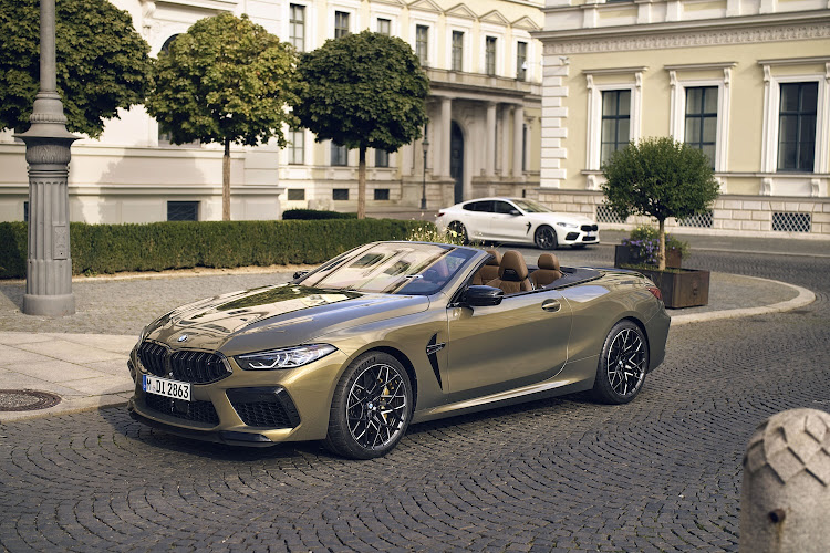 BMW M8 Competition Convertible.
