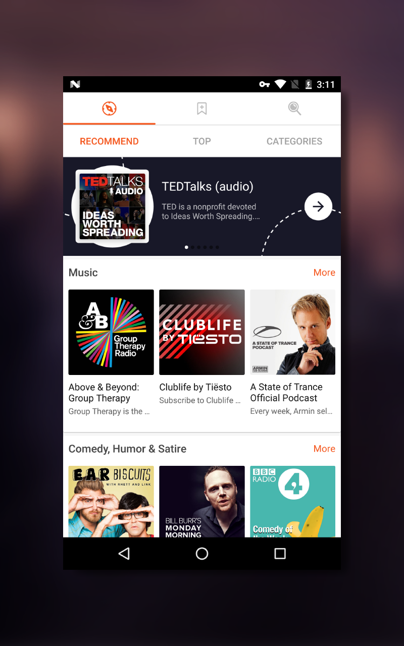 Android application CastBox(Beta) - Free Audio screenshort