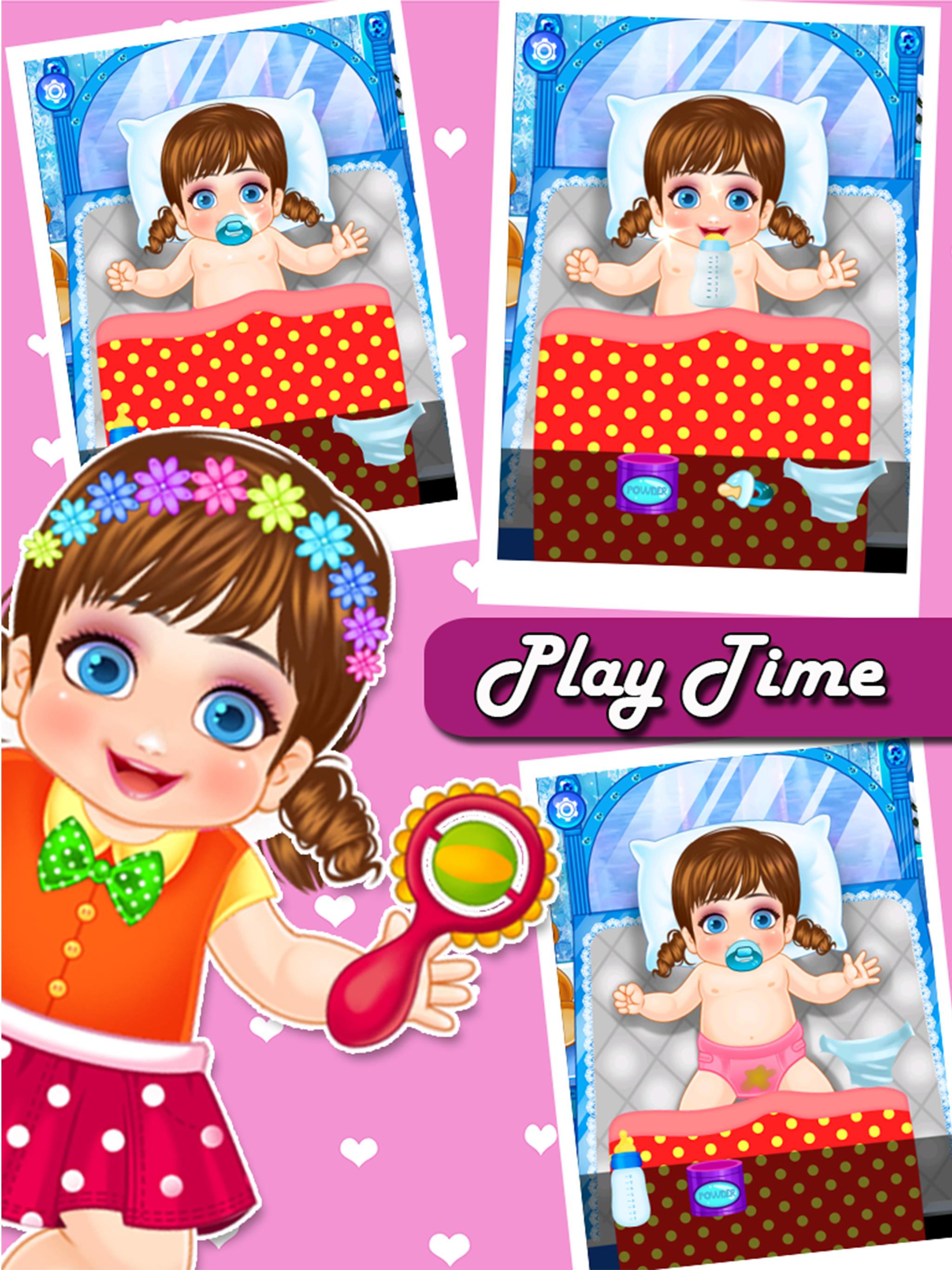 Android application New Born Baby Care Dress up screenshort