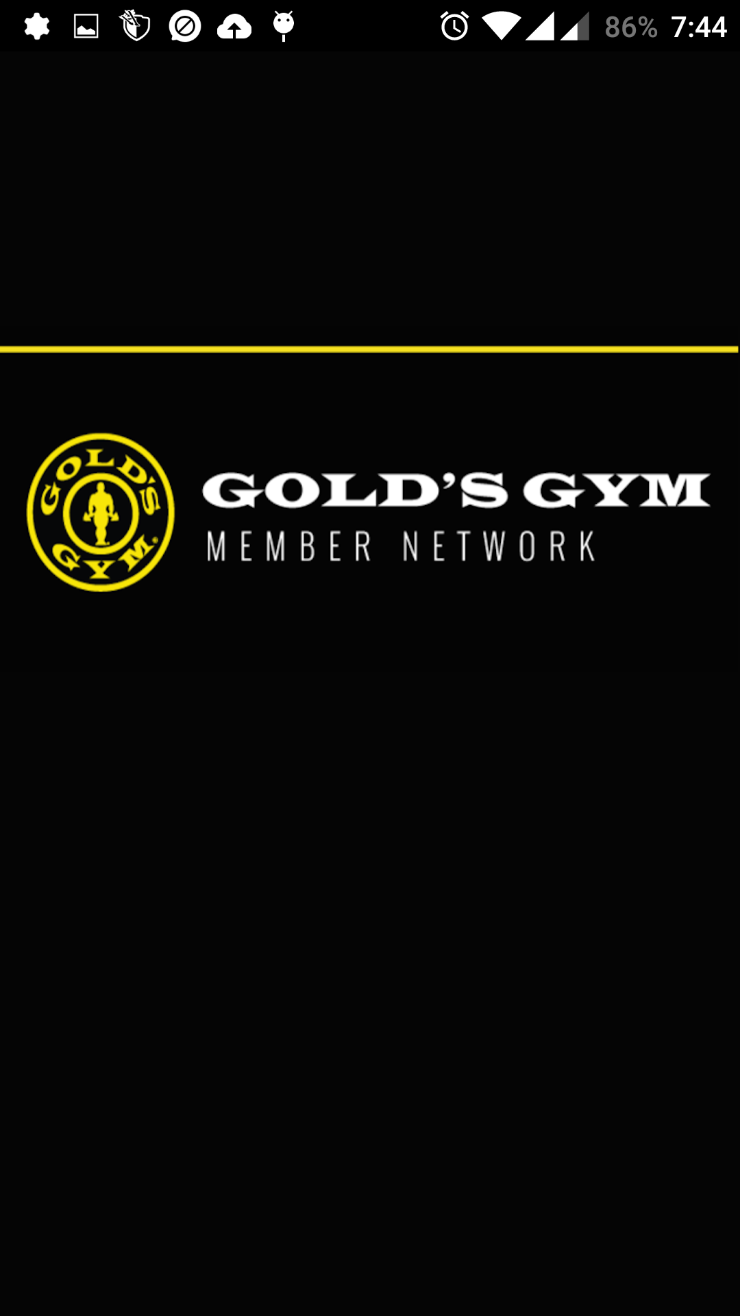 Android application Golds Gym Richmond screenshort