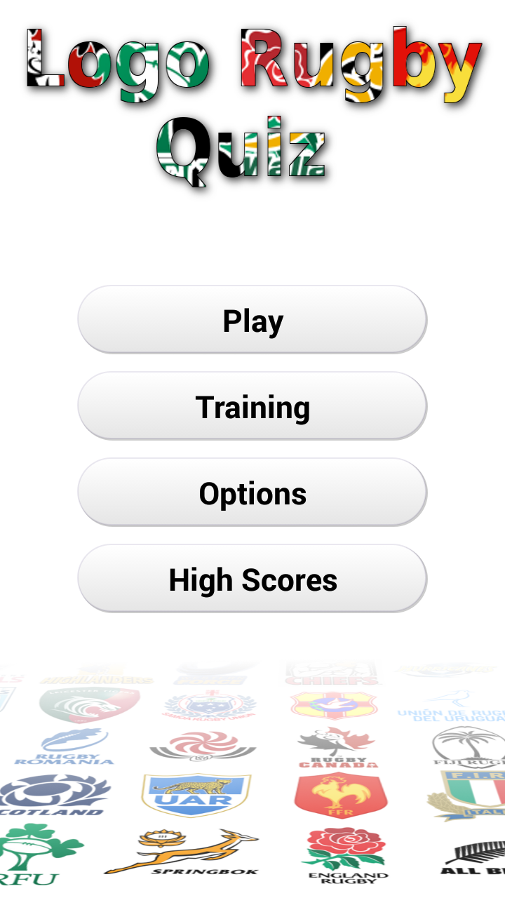 Android application Logo Rugby Quiz screenshort