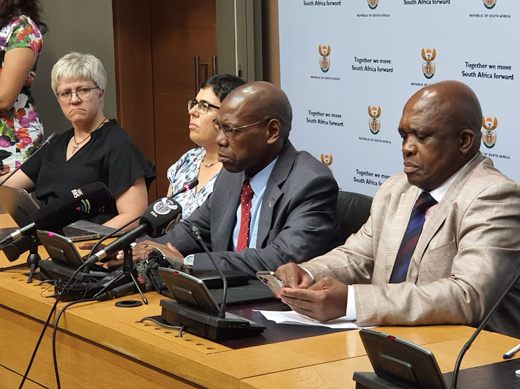 Health minister Zweli Mkhize said that the confirmed cases were registered at 8pm every night, and the cases reported the next day.