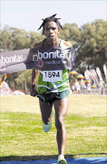 RUNNING STRONG: City2City men's section winner Odwa Tunyiswa. Photo: Supplied