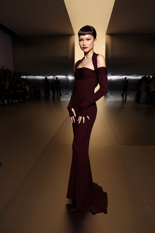 Zendaya attends the Fendi Haute Couture Spring/Summer 2024.
