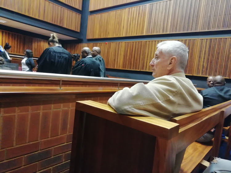 João 'Jan' Rodrigues made a brief appearance in court on January 28 2019 in connection with the murder of Ahmed Timol.