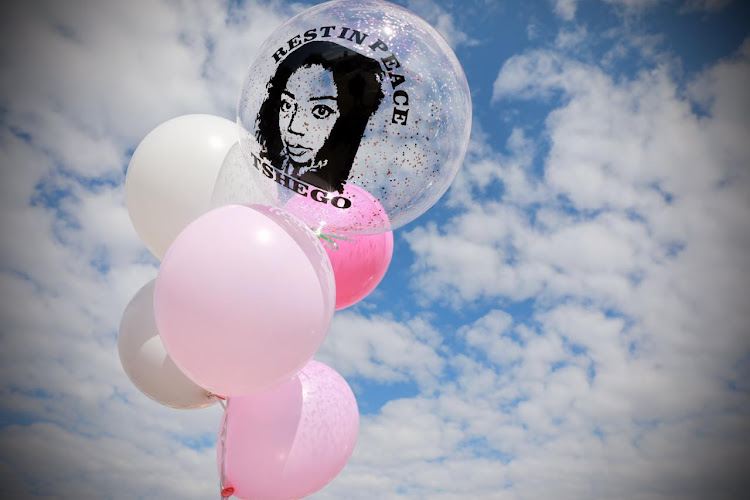 Balloons with an image of Tshegofatso Pule were released into the sky during her funeral service in Meadowlands, Soweto. The writer asks if the brutal rapes and killings of women and children that flood television screens every day not deserving of urgency.