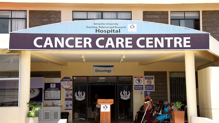 The Cancer Care Center at Kenyatta University Teaching Research and Referral Hospital where the foreign doctors are working.
