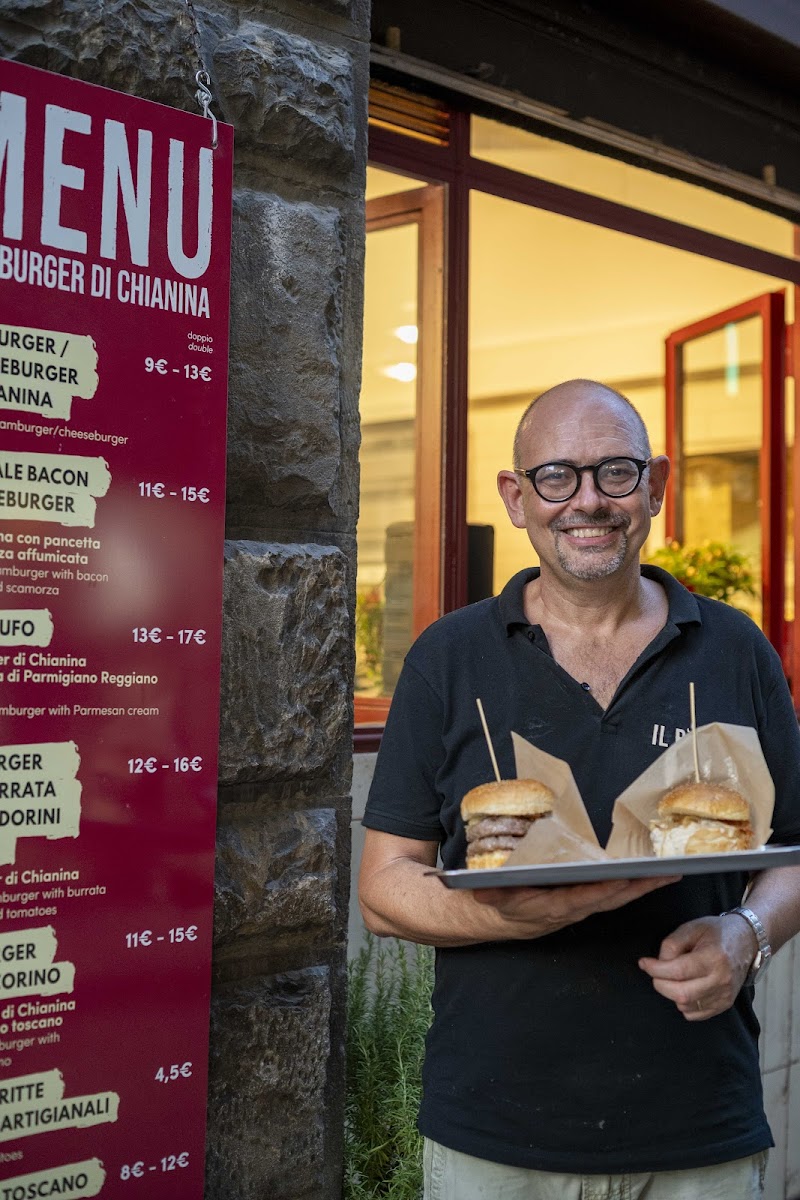 Gluten-Free at Il Bovo - Hamburger di Chianina
