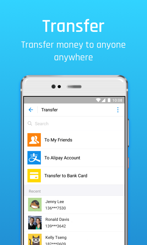 Alipay — приложение на Android