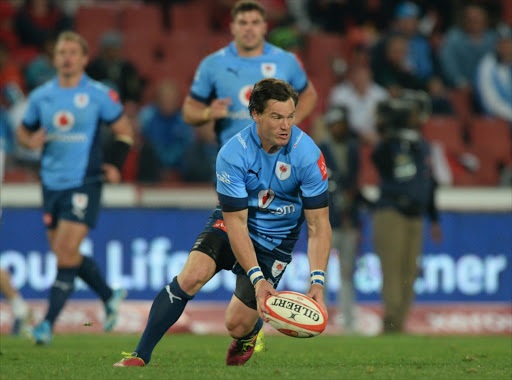 Jacques-Louis Potgieter gathers the loose ball during the Absa Currie Cup match between Xerox Golden Lions and Vodacom Blue Bulls at Ellis Park on August 09, 2014 in Johannesburg, South Africa.