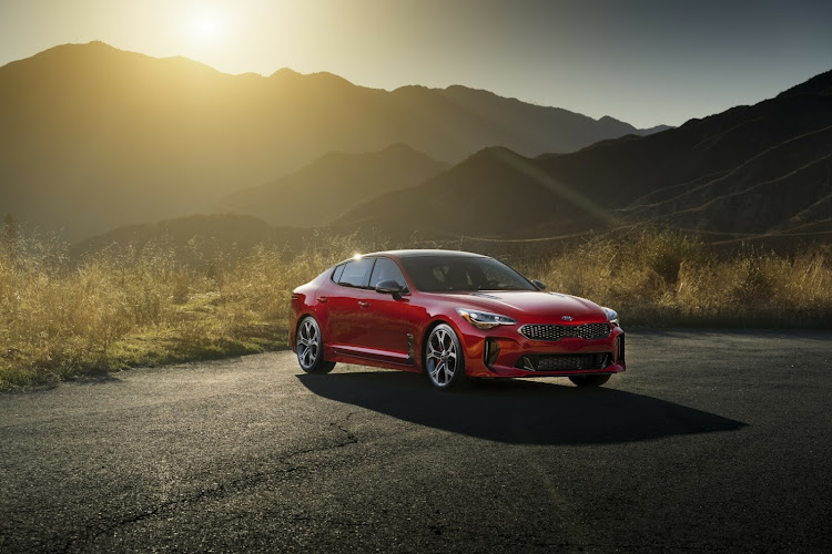 Kia's powerful Stinger was sold in limited numbers locally.