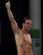 Australia's James Magnussen celebrates winning the gold medal in the men's 100m freestyle final at the Commonwealth Games in Glasgow, Scotland, on July 27 2014. File photo.