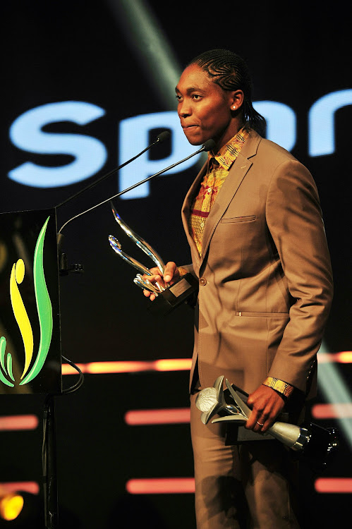 World 800m champion Caster Semenya.
