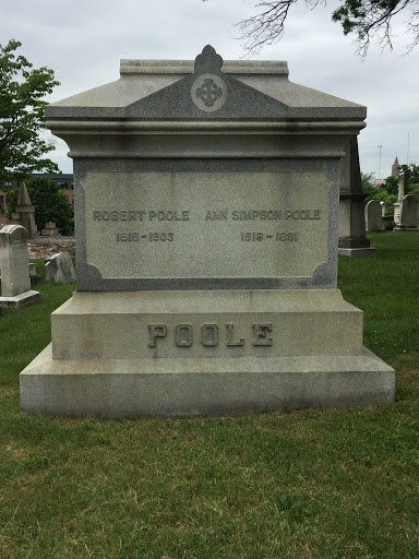 Grave of Robert Poole - Green 