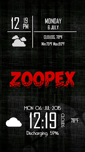   Zoopex for Zooper Widget- screenshot thumbnail   