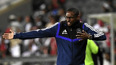 Orlando Pirates coach Rulani Mokwena.