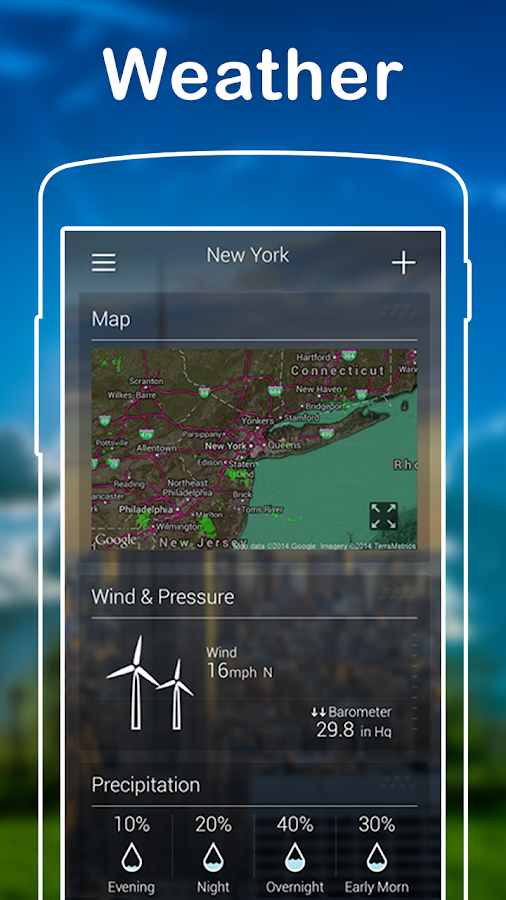 Daily Local Weather Forecast — приложение на Android