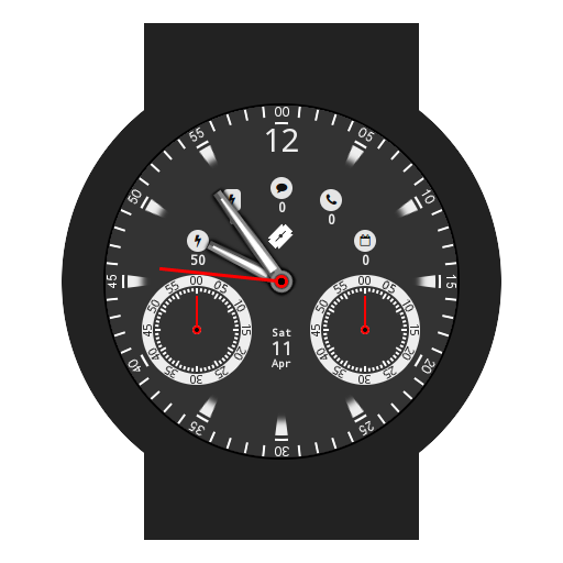 razorWFC Chronograph Watchface