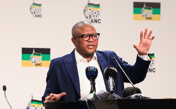 ANC secretary-general Fikile Mbalula. File photo.