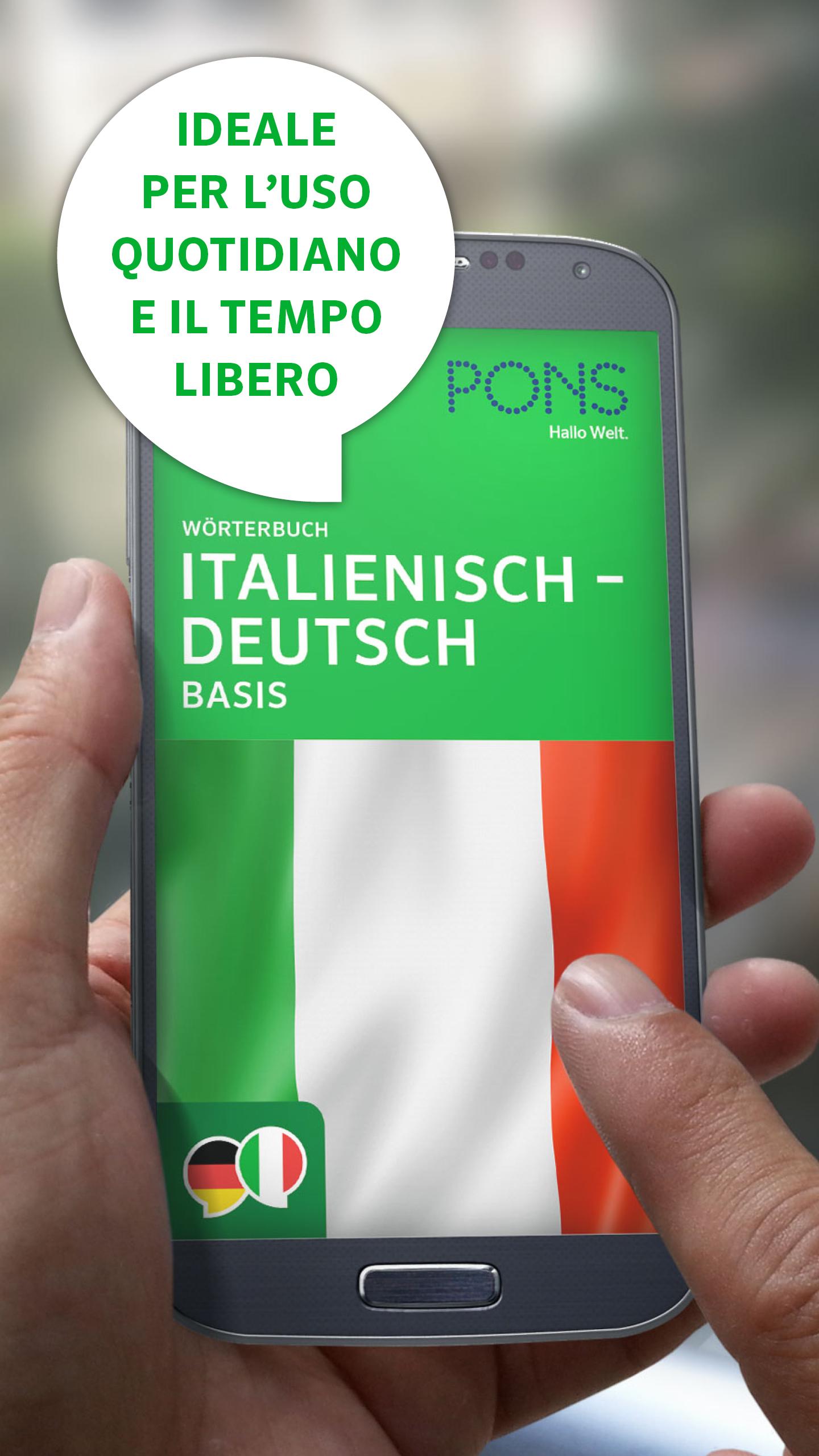 Android application Wörterbuch Italienisch BASIS screenshort