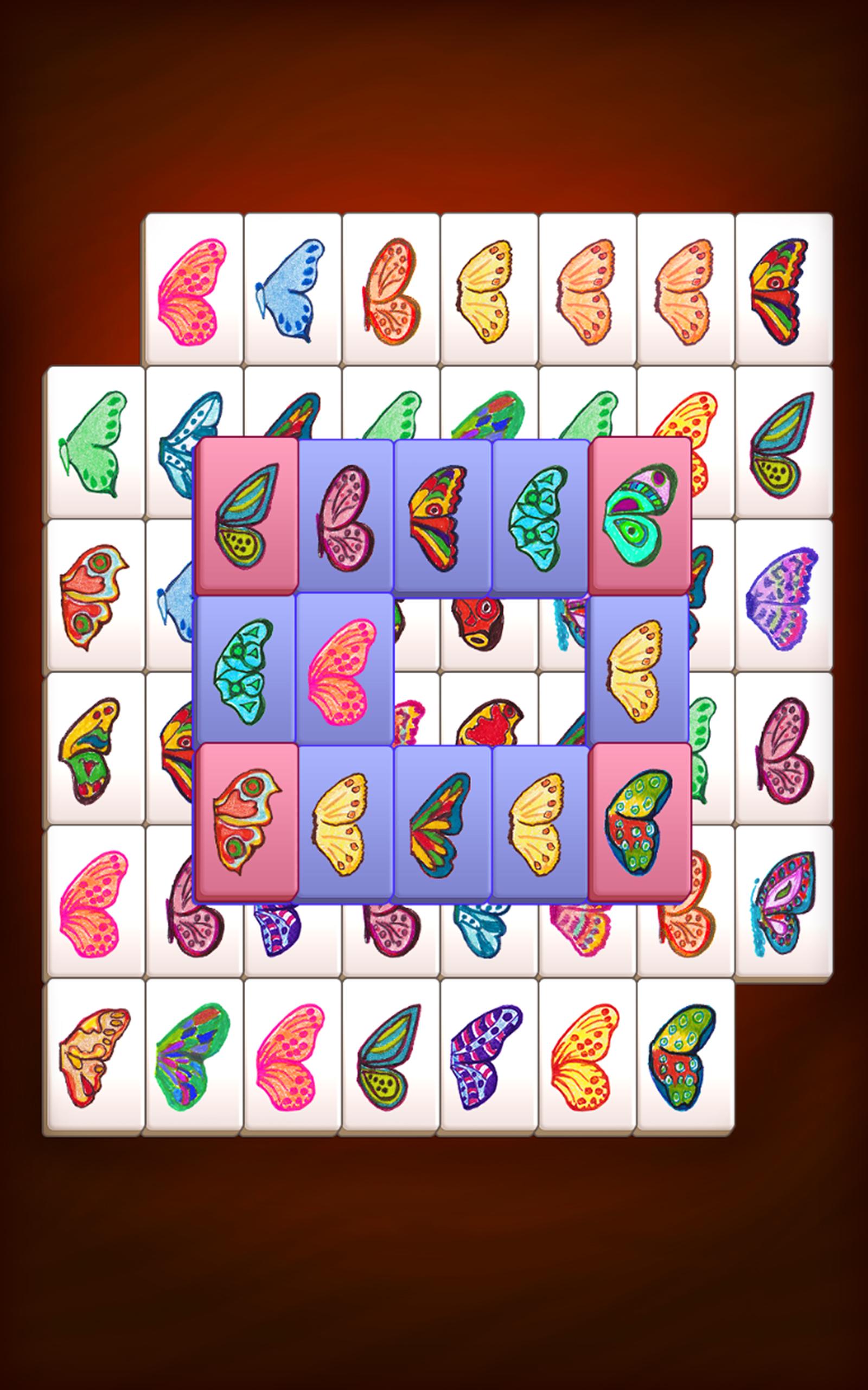 Android application Mahjong Butterfly - Kyodai Zen screenshort