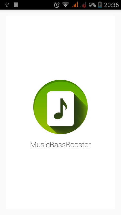 Android application Music Bass Booster screenshort