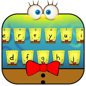 Download Yellow Cartoon Keyboard Theme For PC Windows and Mac