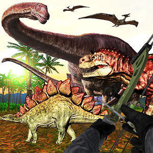 Download Bowmaster Dinosaur Hunter: Wild Safari Hunting 18 For PC Windows and Mac