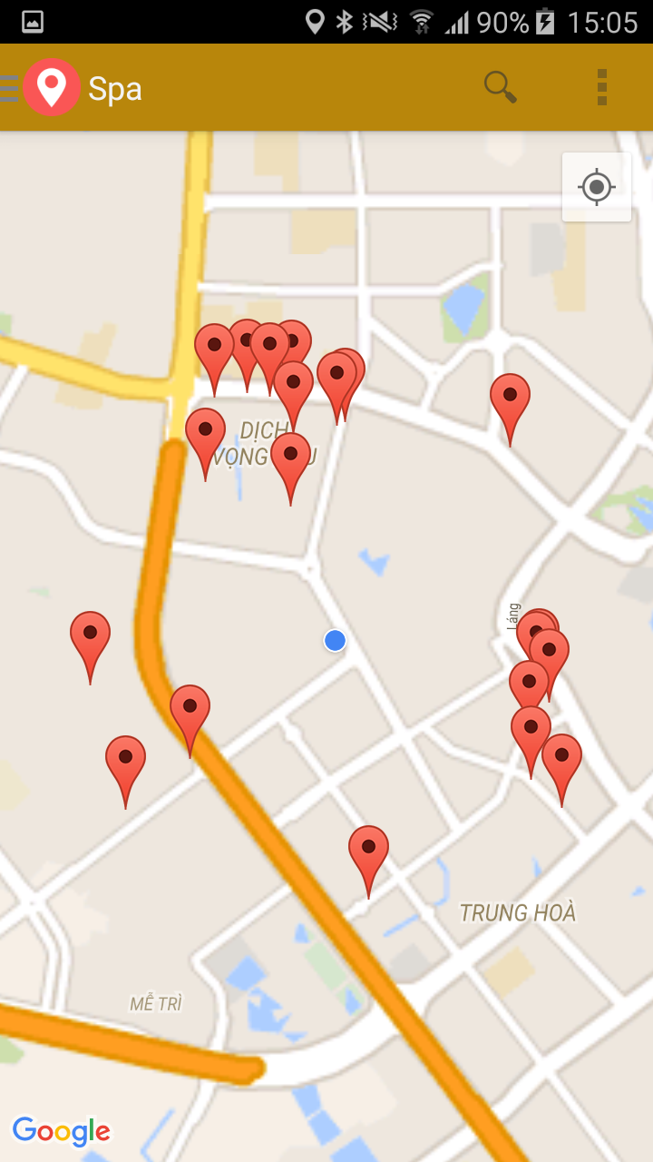 Android application Nearby Places - Find Near Me screenshort