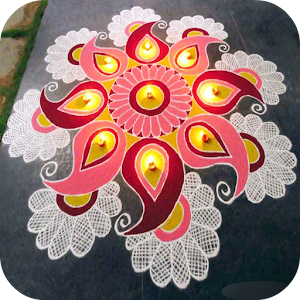 Download New Rangoli Designs letest2017 For PC Windows and Mac